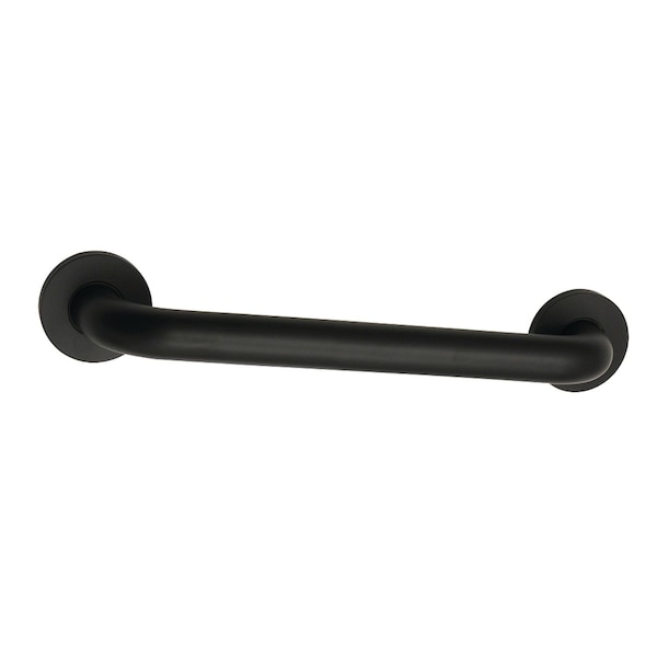 Kingston Brass DR514160 16-Inch x 1-1/4-Inch O.D Grab Bar, Matte Black DR514160 - main
